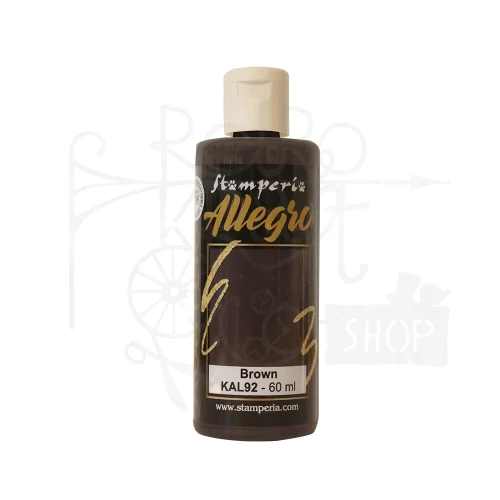 Farba akrylowa Allegro Brown KAL92 Stamperia