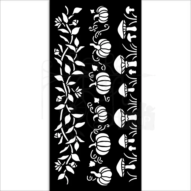 Szablon maska 12x25cm Whispering Woods 3 Dekory KSTDL130 Stamperia