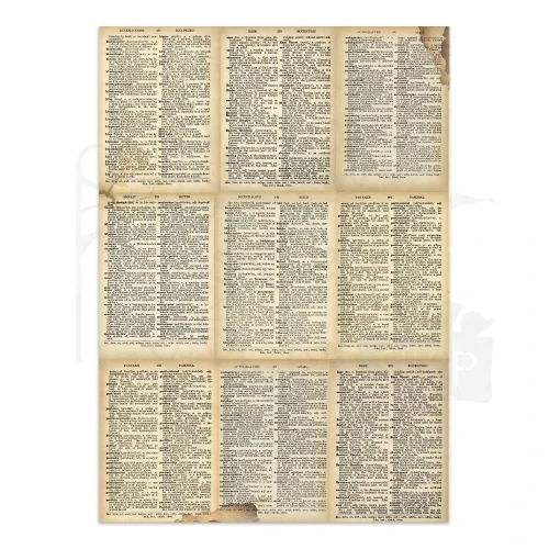 Junk Journal Voyages Fantastiques 16 kart SBJK05 Stamperia