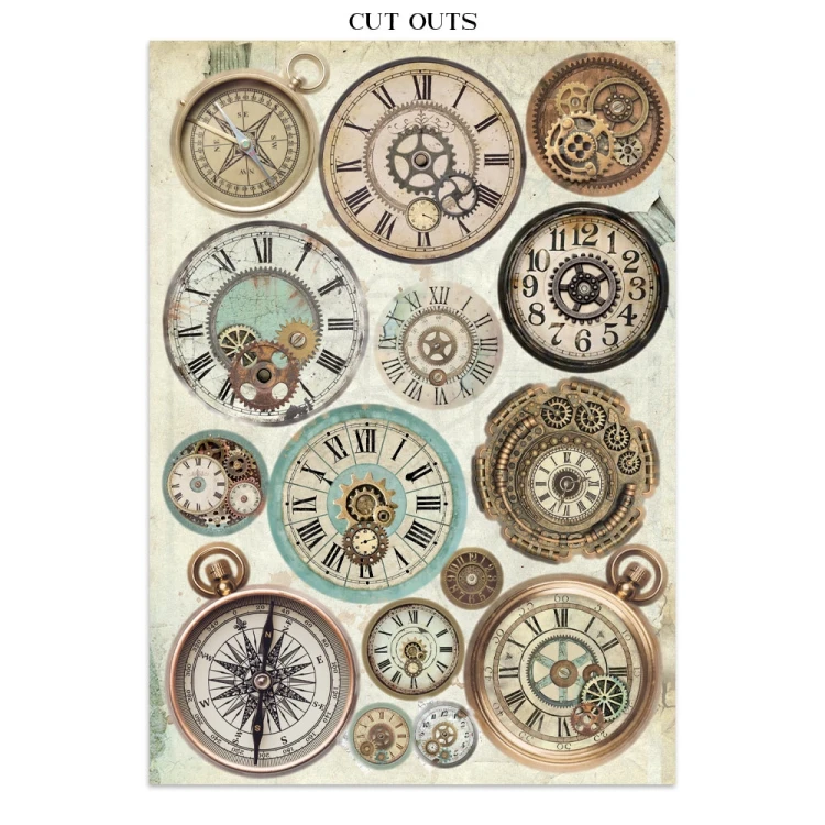 Junk Journal Voyages Fantastiques 16 kart SBJK05 Stamperia