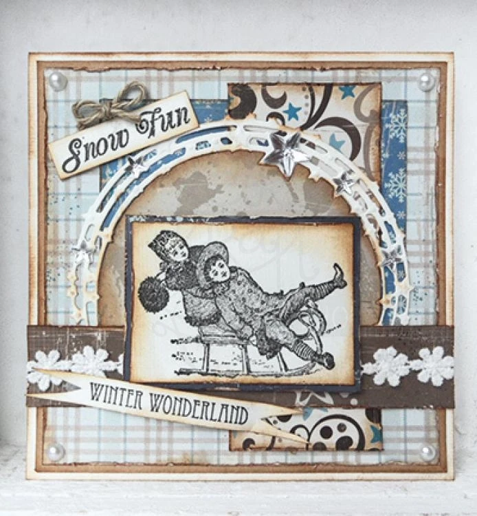 Stempel gumowy kauczukowy Winter Wonderland CS0907 Marianne Design