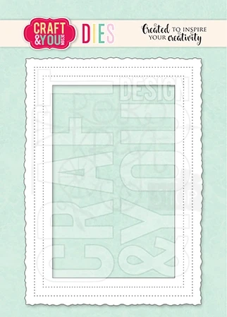 Wykrojnik Stara Ramka 9x13cm CW364 Craft&amp;You Design