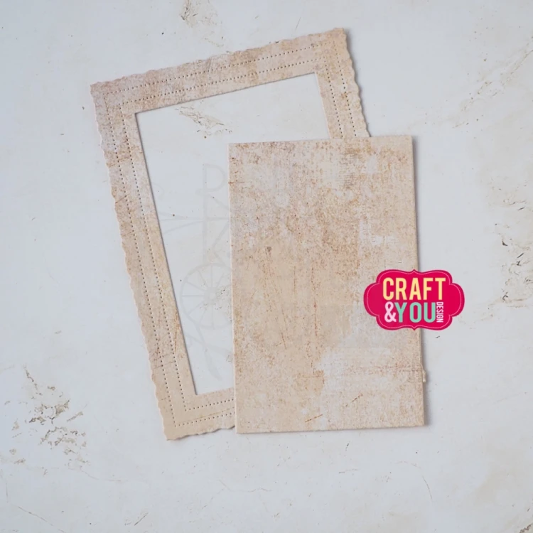 Wykrojnik Stara Ramka 9x13cm CW364 Craft&amp;You Design