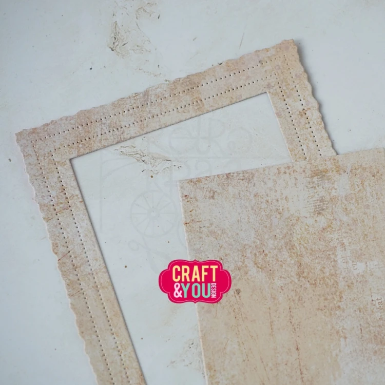 Wykrojnik Stara Ramka 9x13cm CW364 Craft&amp;You Design