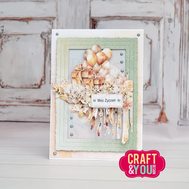 Wykrojnik Stara Ramka 9x13cm CW364 Craft&amp;You Design
