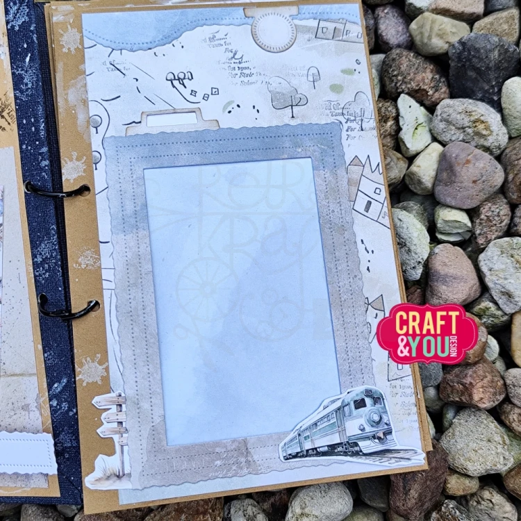 Wykrojnik Stara Ramka 9x13cm CW364 Craft&amp;You Design
