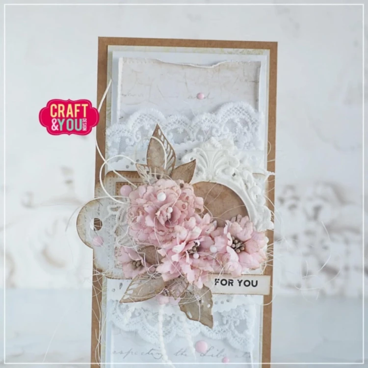 Wykrojnik Vintage Liście by Gosia CW362 Craft&amp;You Design