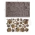 Foremka silikonowa 20x13 Finnabair Rusty Flowers 951429 Prima