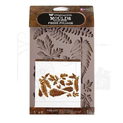Foremka silikonowa 20x13 Finnabair Fresh Foliage 951382 Prima