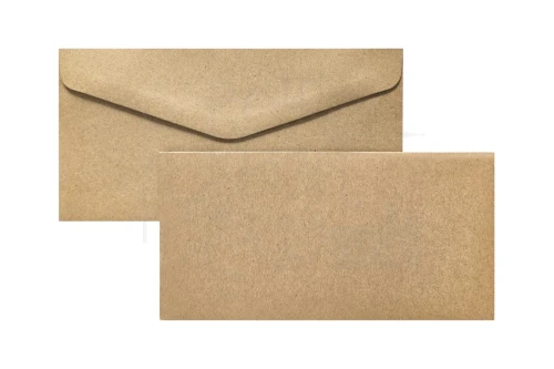 Zestaw baza i koperta 5szt kraft DL Galeria Papieru