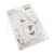 Rub-on transfer 15x20cm Essential Textblends Pewter 2 arkusze VB-37599 49 and Market