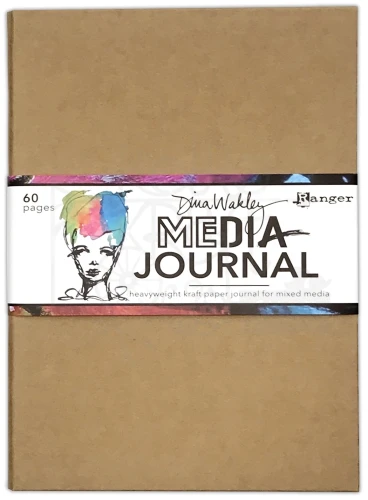 Notes Dina Wakley Media Journal Kraft 26x20cm 60 stron MDJ80374 Ranger