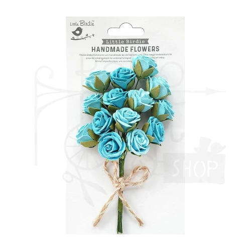 Kwiaty papierowe w bukiecie Charlie Paper Bouquet Song Of The Sea 14szt CR82923 Little Birdie