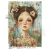 Papier ryżowy do decoupage A4 Dziewczyna w kwiatach ID-6114 - ABstudio