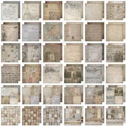 Zestaw papierów 30x30 French Industrial TH93052 Tim Holtz