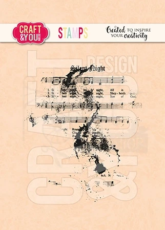 Stempel akrylowy Silent Night CS055 Craft&amp;You Design