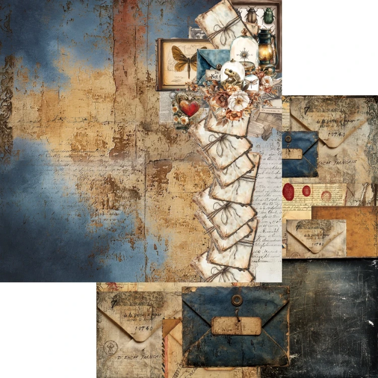 Zestaw papierów do scrapbookingu 30x30 Behind Closed Doors - BCD-07 Alchemy of Art