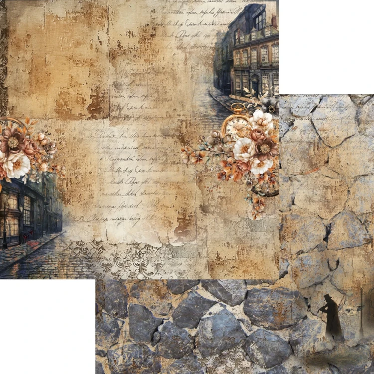 Zestaw papierów do scrapbookingu 20x20 Behind Closed Doors - AA-BCD-08 Alchemy of Art