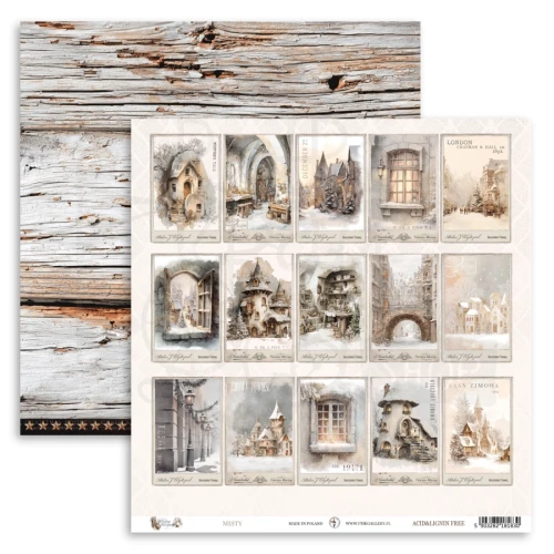 Papier do scrapbookingu 30x30 White Whispers MISTY UHK Gallery