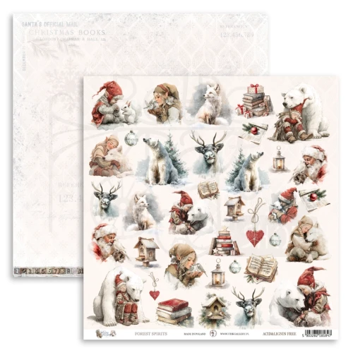 Papier do scrapbookingu 30x30 White Whispers FOREST SPIRITS UHK Gallery