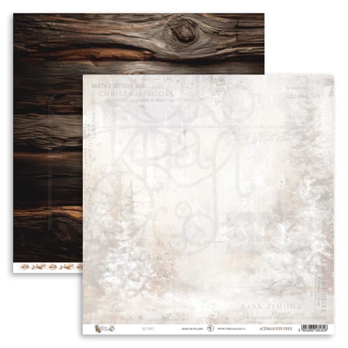 Papier do scrapbookingu 30x30 White Whispers FOREST SPIRITS UHK Gallery