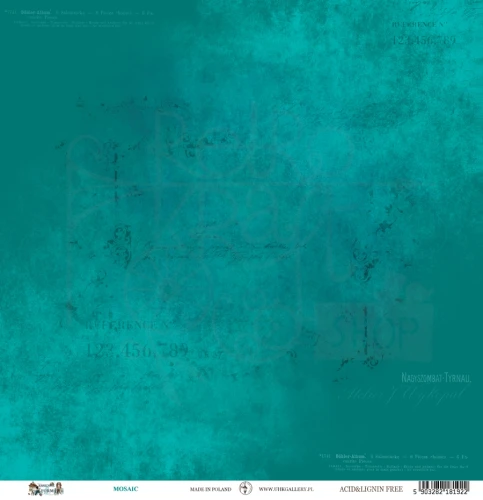 Papier do scrapbookingu 30x30 Essence and Form MOSAIC UHK Gallery