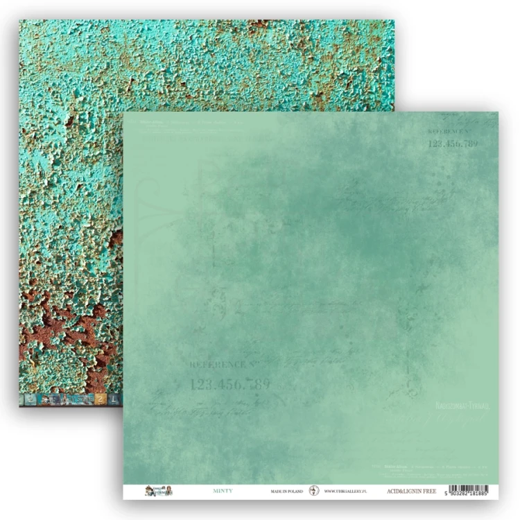Papier do scrapbookingu 30x30 Essence and Form MINTY UHK Gallery