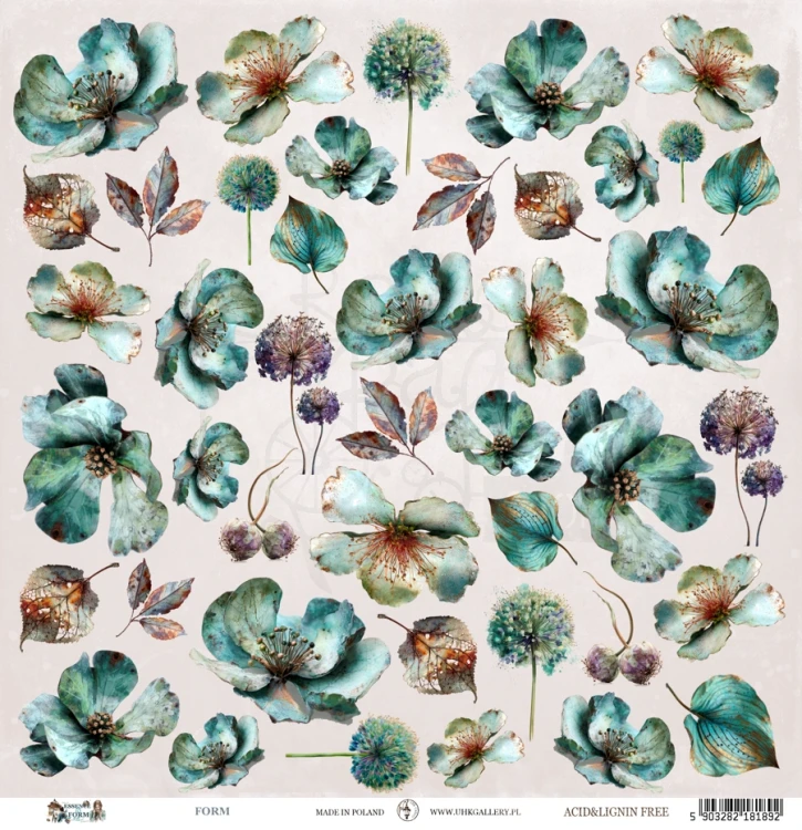 Papier do scrapbookingu 30x30 Essence and Form FORM UHK Gallery