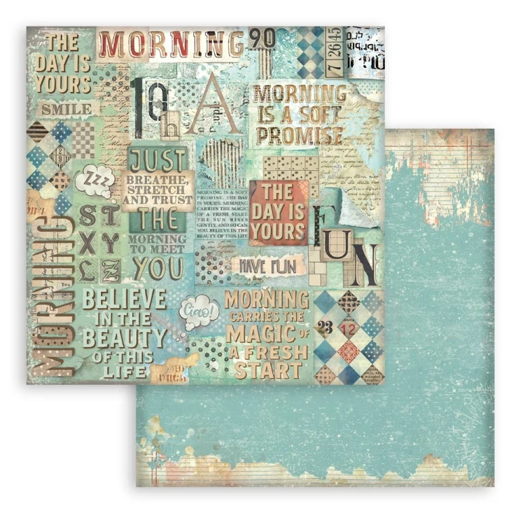 Zestaw papierów do scrapbookingu 20x20 Furry Friends Tła SBBS133 Stamperia