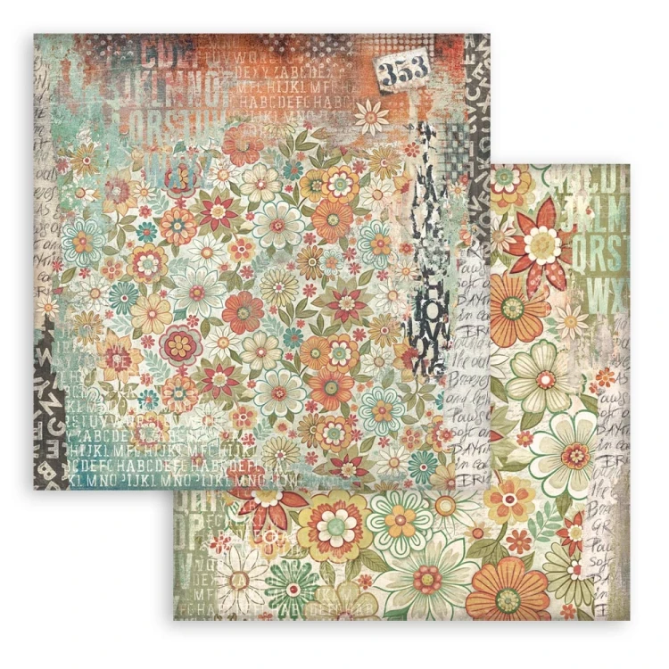 Zestaw papierów do scrapbookingu 20x20 Furry Friends Tła SBBS133 Stamperia