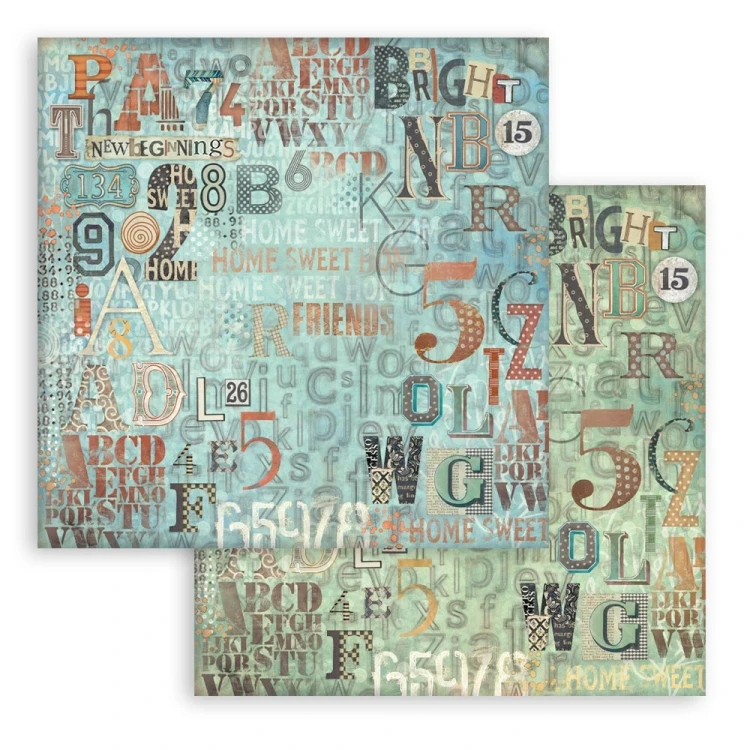 Zestaw papierów do scrapbookingu 20x20 Furry Friends Tła SBBS133 Stamperia