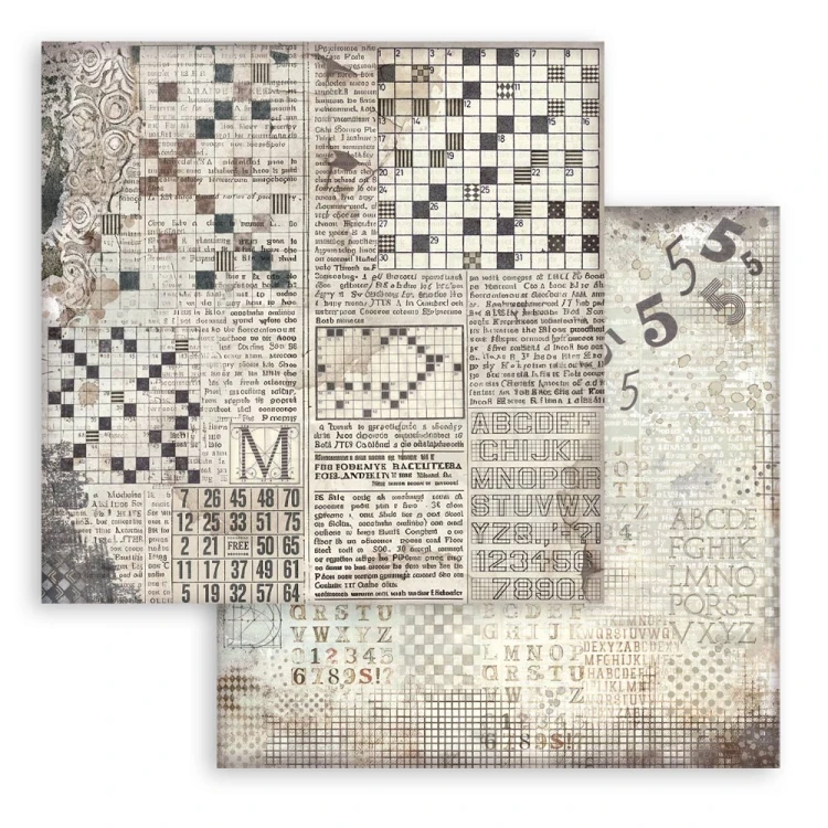 Zestaw papierów do scrapbookingu 20x20 Furry Friends Tła SBBS133 Stamperia