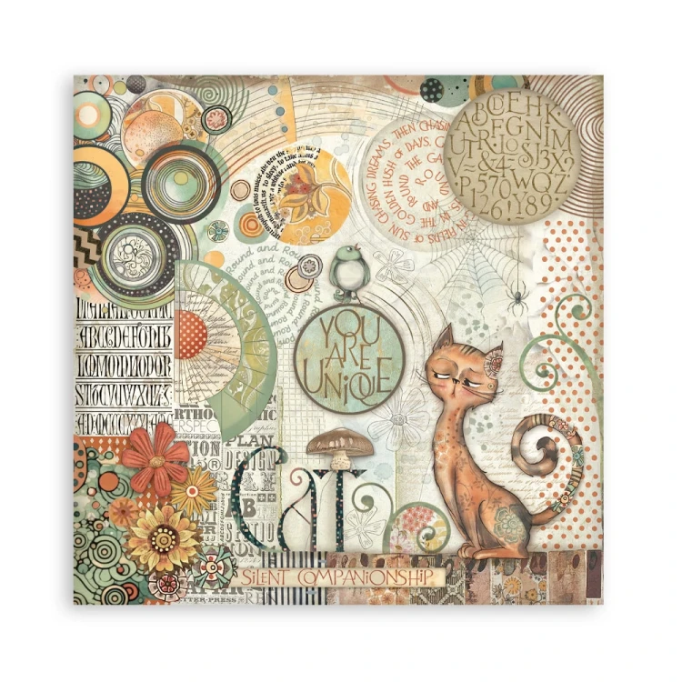 Zestaw papierów jednostronnych do scrapbookingu 20x20 Furry Friends 22 arkusze SBBSXB18 Stamperia