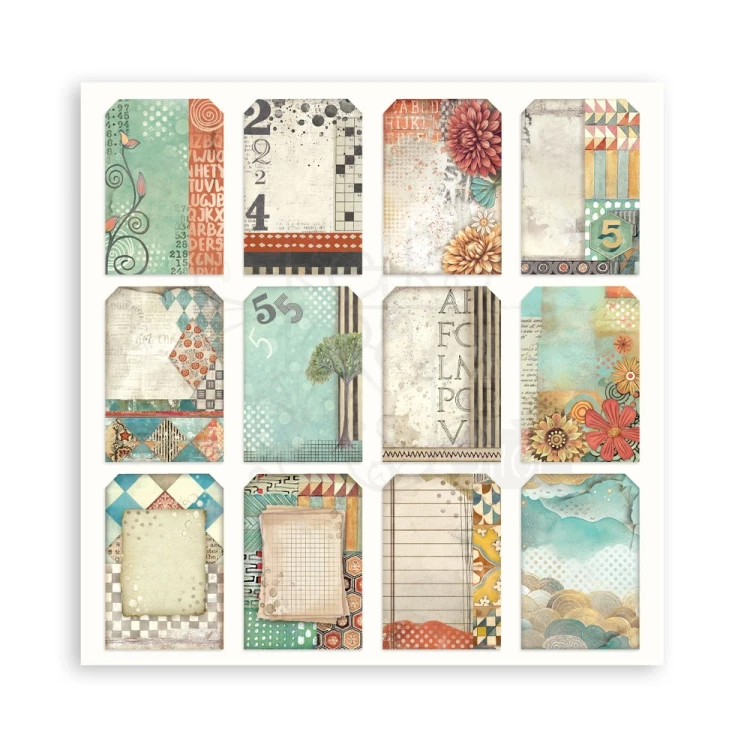 Zestaw papierów jednostronnych do scrapbookingu 20x20 Furry Friends 22 arkusze SBBSXB18 Stamperia
