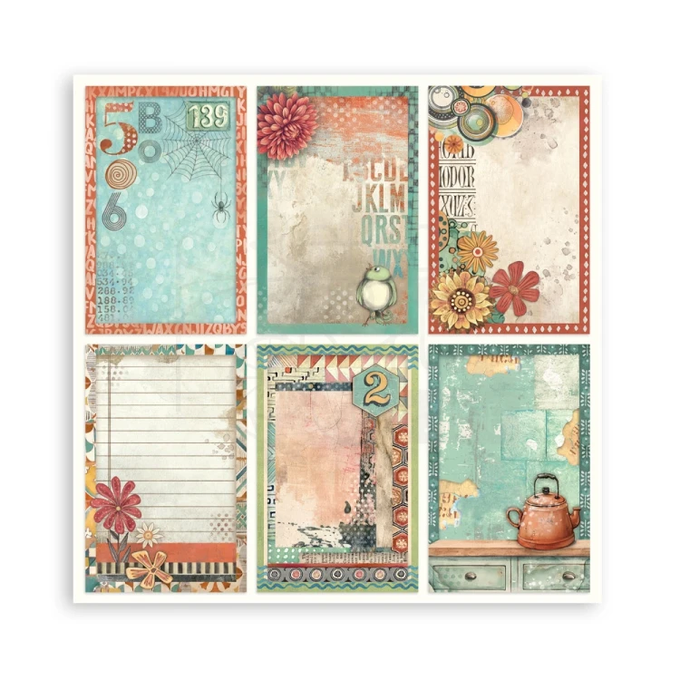 Zestaw papierów jednostronnych do scrapbookingu 20x20 Furry Friends 22 arkusze SBBSXB18 Stamperia