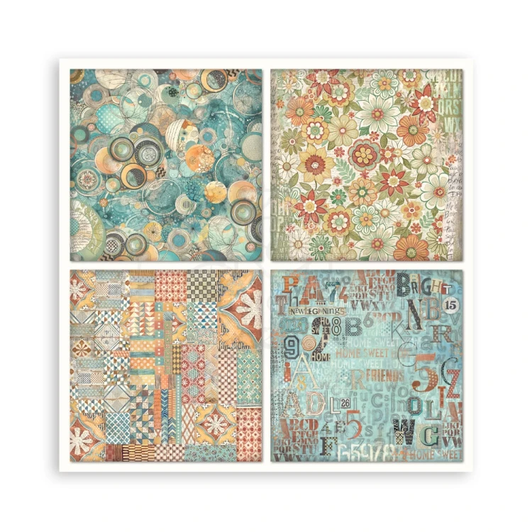 Zestaw papierów jednostronnych do scrapbookingu 20x20 Furry Friends 22 arkusze SBBSXB18 Stamperia