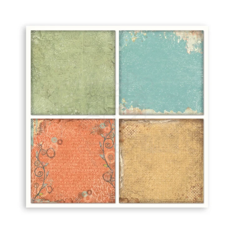 Zestaw papierów jednostronnych do scrapbookingu 20x20 Furry Friends 22 arkusze SBBSXB18 Stamperia