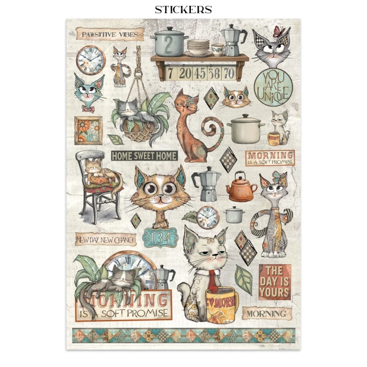 Junk Journal Furry Friends SBJK07 Stamperia