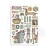 Papier washi A5 Furry Friends SBW25 Stamperia