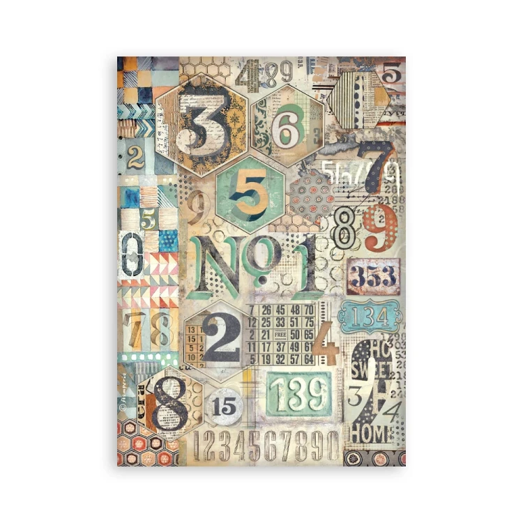 Papier washi A5 Furry Friends SBW25 Stamperia