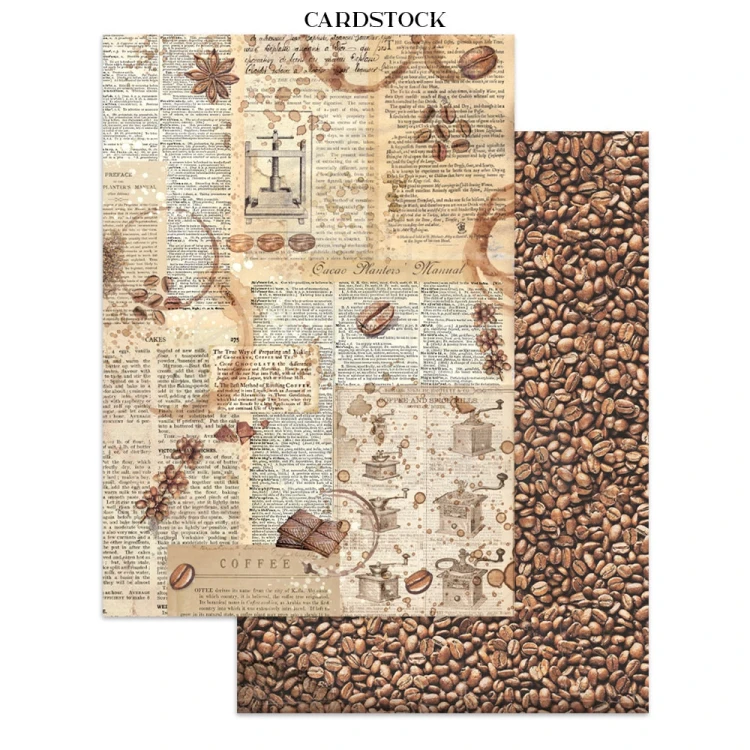 Junk Journal Coffe &amp; Chocolate SBJK06 Stamperia