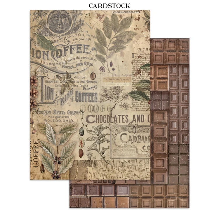 Junk Journal Coffe &amp; Chocolate SBJK06 Stamperia