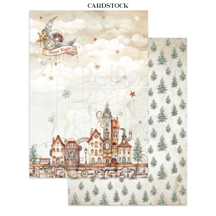 Junk Journal Gear Up For Christmas SBJK10 Stamperia