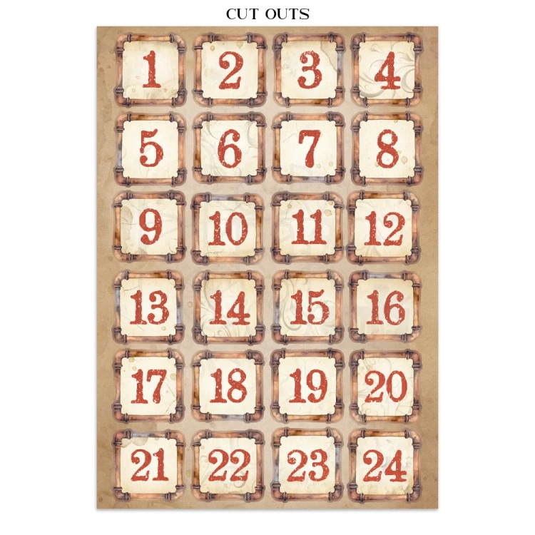 Junk Journal Gear Up For Christmas SBJK10 Stamperia