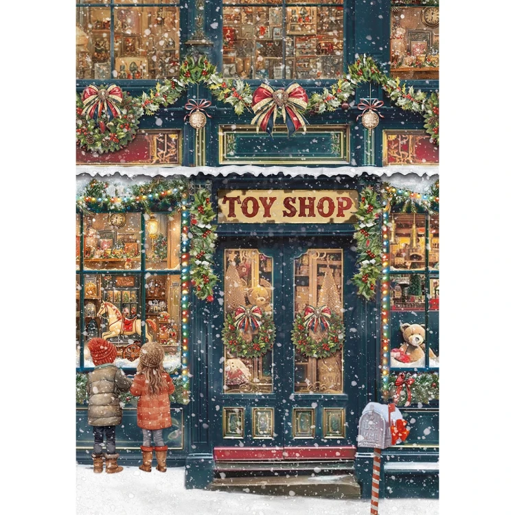 Zestaw papierów ryżowych A5 Toy Shop 8 arkuszy CBRS023 Ciao Bella