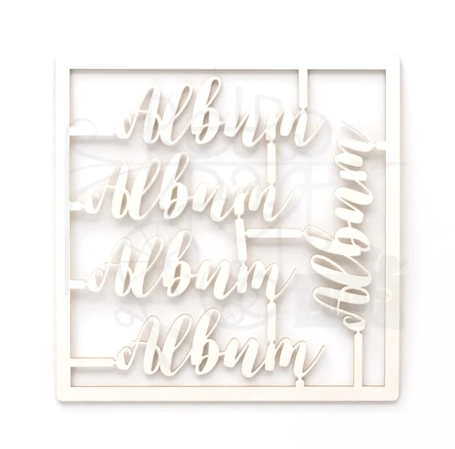Tekturka napisy Album 5szt Galeria Papieru
