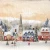 Serwetka 33x33 - Zimowe miasteczko 2