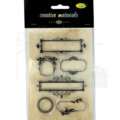 Stempel akrylowy Ramki ozdobne SK-11164 Galeria Hobby