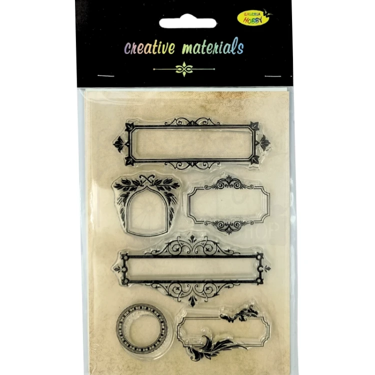 Stempel akrylowy Ramki ozdobne SK-11164 Galeria Hobby