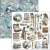 Zestaw papierów do scrapbookingu A4 An Artist Journey CBT092 9 arkuszy Ciao Bella